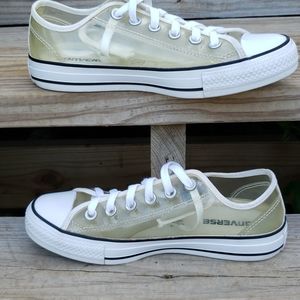 Converse All Star Clear Size 7 Women's EUC